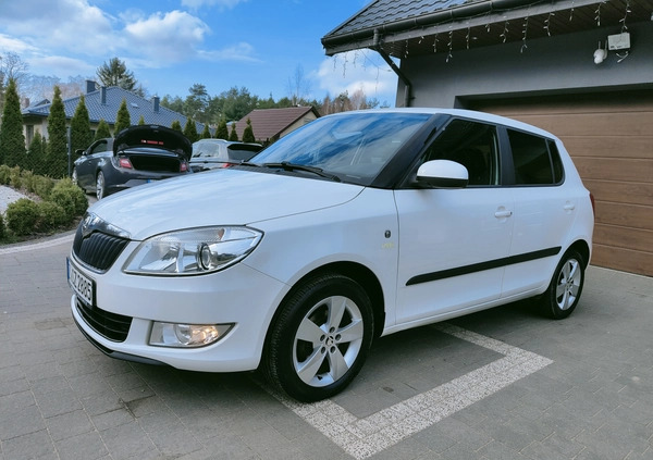 Skoda Fabia cena 18500 przebieg: 193000, rok produkcji 2013 z Warka małe 529